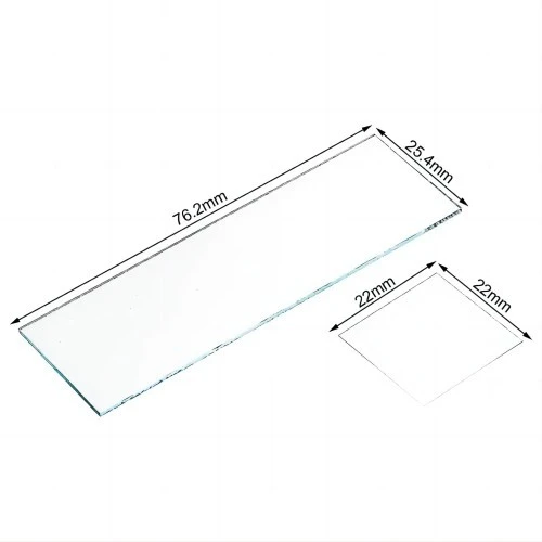 Thickness 1.0mm-1.2mm Microscope Slides high quality